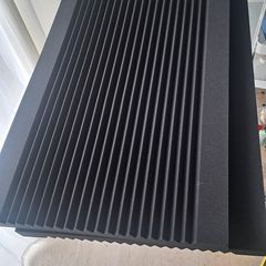 4 Acoustic Foam Panels, unused 60x120cm
