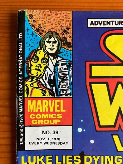 Comic: 'Star Wars Weekly' no. 39 / 1978