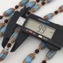 Vintage Venetian Style Sky Blue Trade Beads Necklace Image 6