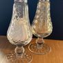Vintage Waterford Lismore Crystal Footed Salt & Pepper Image 2
