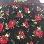 Girls Wear Black Or Navy Embroidered Flowery Dress Small Medium Or Large Image 2