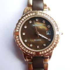 Sekonda Ladies Quartz Crystal Bracelet Strap Watch 4892