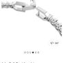 Swarovski Silver rhinestone bracelet Image 8