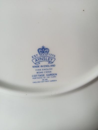 Aynsley "Cottage Garden" 26 cm Cake Plate
