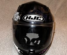 Ladies motor bike helmet