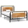 Bed Frame without Mattress Metal 120x200 cm Image 2