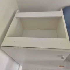 White Kitchen Cabinet Unit | Strong & Clean | Great Storage Option