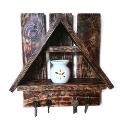 Key Holder with Shelf
