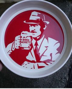 Moretti Beer tray metal #2