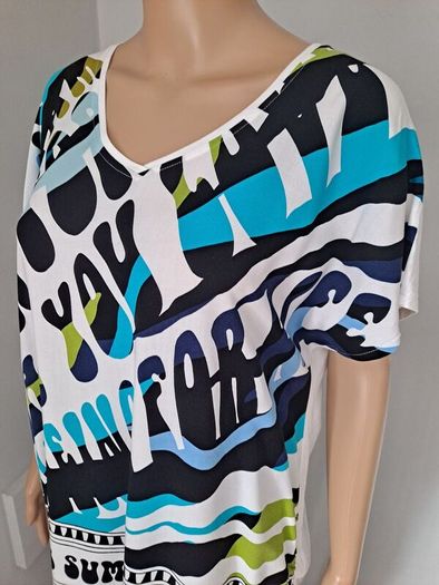 Via Apia stretc top size UK 14