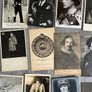 Vintage Portrait Postcards x 32. 3 for 1 euro or 10 quid the lot Image 2
