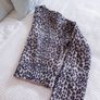 Topshop Leopard Print Jumper - Size 8 Image 6