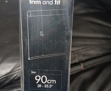3ft White Blackout Roller Blind - Brand New