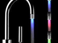 main image for ad Tap Glow Color Kitchen Bathroom LED Light Faucet