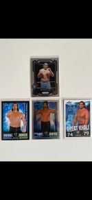 WWE The Great Khali trading cards lot