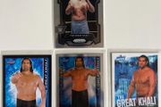 WWE The Great Khali trading cards lot