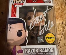 Funko WWE Razor Ramon Vaulted Chase 47 Scott Hall Autograph