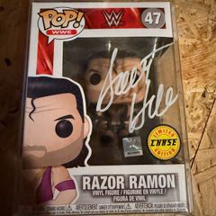 Funko WWE Razor Ramon Vaulted Chase 47 Scott Hall Autograph