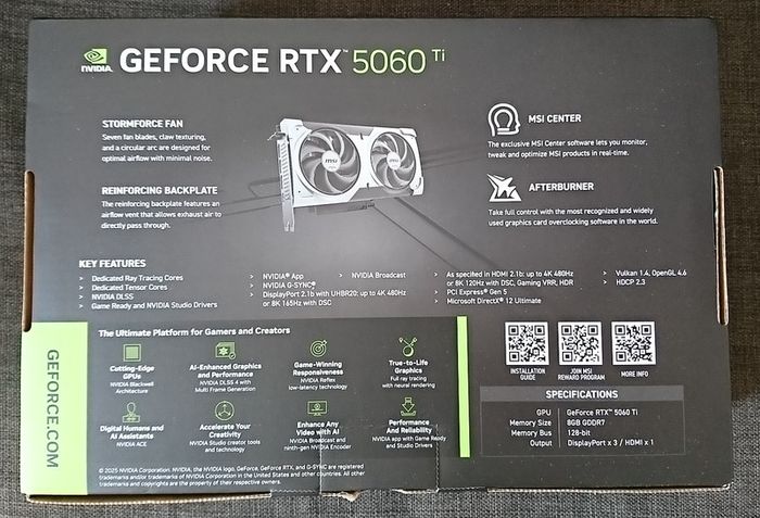 Nvidia Geforce Rtx 5060 Ti