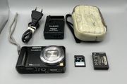Panasonic Lumix DMC-TZ18 Black 14MP Digital Leica Lens 16x Zoom - Full Kit