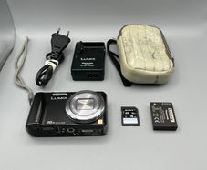 Panasonic Lumix DMC-TZ18 Black 14MP Digital Leica Lens 16x Zoom - Full Kit