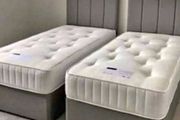 New Stylish single ,Double 4ft, 4ft6, King 5ft And 6ft Superking Sizes Divan Beds Instock. Drawers And Optional Tufted Mattresses Available. Free Delivery