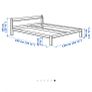 Double Bed Frame with Matress Image 5