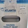 Raised toilet seat Image 4