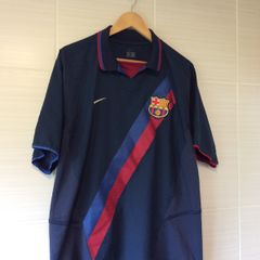 FC Barcelona Jersey. Official Nike Mens Away Jersey Season 2002-2003. Original From The Time. Not A Modern Remake.