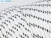 Double Braided Marine Polyester Rope Black or Red Excellent strength and flexibility
