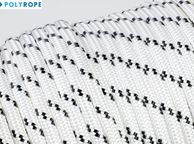 main image for ad Double Braided Marine Polyester Rope Black or Red Excellent strength and flexibility