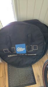 Padded wheelbag x2