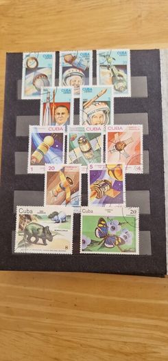 80's Cuba Post Stamps