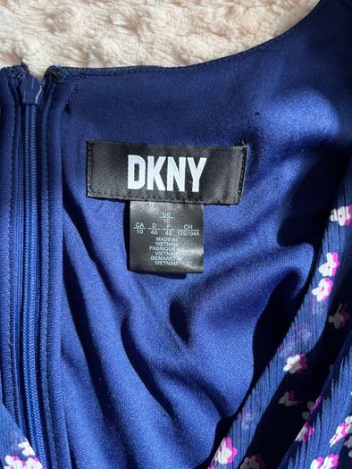 DKNY floral print dress
