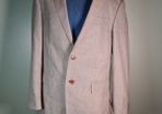 mens Falabella blazer virgin wool mix coat jacket beige Size large EU 50