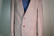 mens Falabella blazer virgin wool mix coat jacket beige Size large EU 50