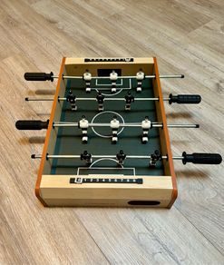 Table top foosball game the Kraftman co.