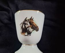 French vintage Dussault cup/minivase/mazagran