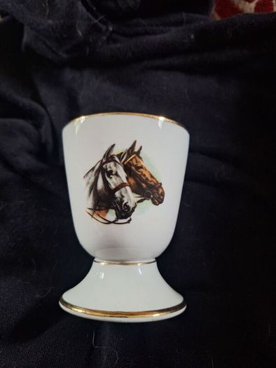 French vintage Dussault cup/minivase/mazagran