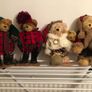 Vintage Christmas Teddies Image 2