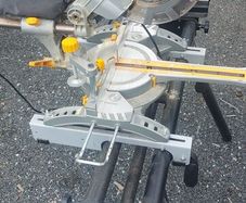 Mitre saw  and stand