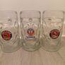 Original Bavarian Erdinger Weissbrau 1litre Beer Glasses Image 10