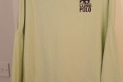 POLO pale green hoodie