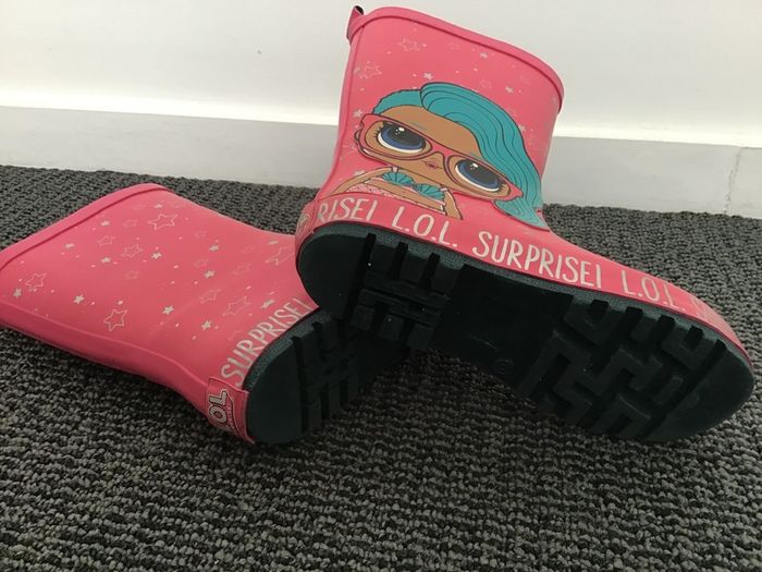 Girls LOL rain boots, size 13 (32)