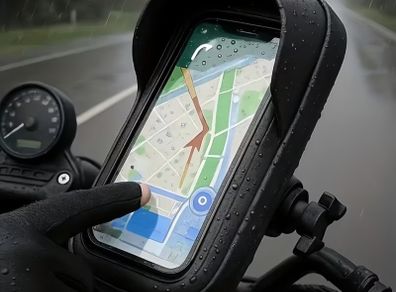 Phone holder waterproof