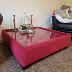 Chesterfield fusion pink coffee table