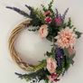 Handmade Floral Door Wreath Image 6