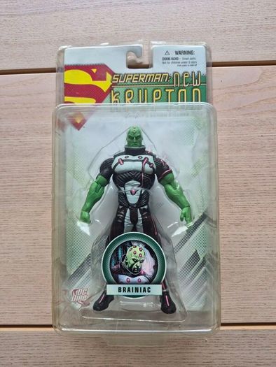 DC Direct Superman: New Krypton 7" BRAINIAC Action Figure Series 1