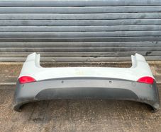 Hyundai ix35 2012 White Rear Bumper