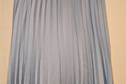 Beautiful Icelandic Blue pleated midi skirt from Vila